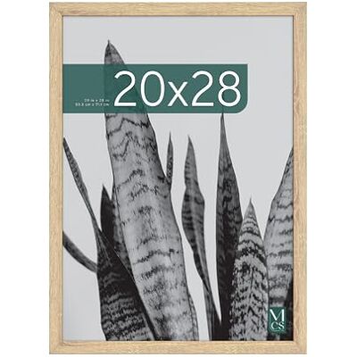 MCS Galeria studyjna 20 x 28 ramka na zdjęcia naturalne drewno, ramka na zdjęcia do zdjęć, plakatów i druków artystycznych (1-pak) MCS Galeria studyjna 20 x 28 ramka na zdjęcia naturalne drewno, ramka na zdjęcia do zdjęć, plakatów i druków artystycznych (1-pak)