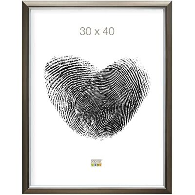 Deknudt Frames S42JD1 30 x 40 Fotoframa srebrna żywica Deknudt Frames S42JD1 30 x 40 Fotoframa srebrna żywica