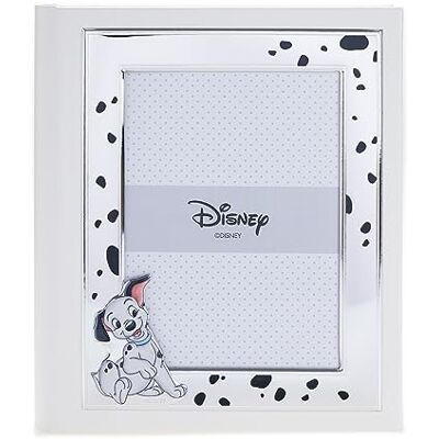 VALENTI & CO. Disney Baby – Ładowanie 101 – Album fotograficzny dla dzieci ze srebrnym uchwytem na zdjęcie na prezent na chrzest noworodka lub urodziny dla dzieci VALENTI & CO. Disney Baby – Ładowanie 101 – Album fotograficzny dla dzieci ze srebrnym uchwytem na zdjęcie na prezent na chrzest noworodka lub urodziny dla dzieci