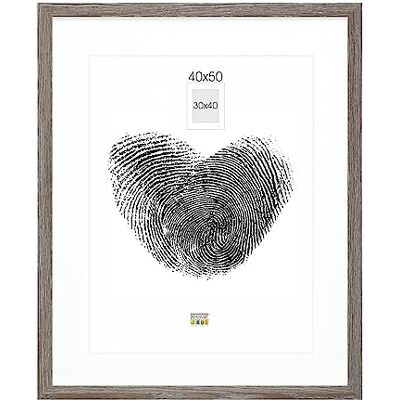 Deknudt Drewniana Ramka 40x50cm Szara - Picture Frame Deknudt Drewniana Ramka 40x50cm Szara - Picture Frame