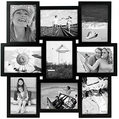 Malden International Designs 8304-957 9-OP 5X7 czarna PUZZLE Malden International Designs 8304-957 9-OP 5X7 czarna PUZZLE