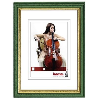 Hama Rama z prawdziwego drewna Florida, zielona, 30 x 40 cm Hama Rama z prawdziwego drewna Florida, zielona, 30 x 40 cm