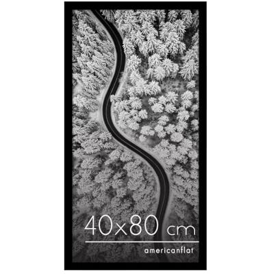 Americanflat czarna szeroka ramka na zdjęcia 40 x 80 cm – z szybką z pleksi i uchwytami do powieszenia pionowo lub poziomo – kolekcja Epic Americanflat czarna szeroka ramka na zdjęcia 40 x 80 cm – z szybką z pleksi i uchwytami do powieszenia pionowo lub poziomo – kolekcja Epic