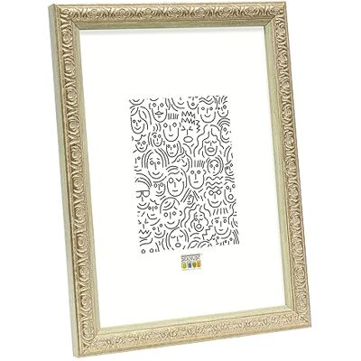 Deknudt Frames Deknudt s95la1 10, 0 x 15, 0 ramka na zdjęcia żywica syntetyczna złota 18 x 13,7 x 1,4 cm Deknudt Frames Deknudt s95la1 10, 0 x 15, 0 ramka na zdjęcia żywica syntetyczna złota 18 x 13,7 x 1,4 cm