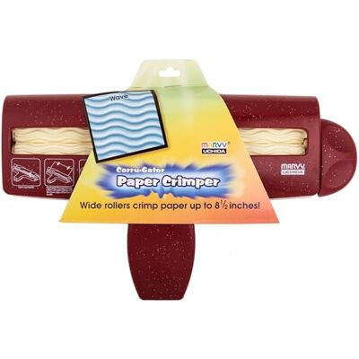 Marvy Uchida Corru-Gator Paper Crimper 8.5"-Wave Marvy Uchida Corru-Gator Paper Crimper 8.5"-Wave