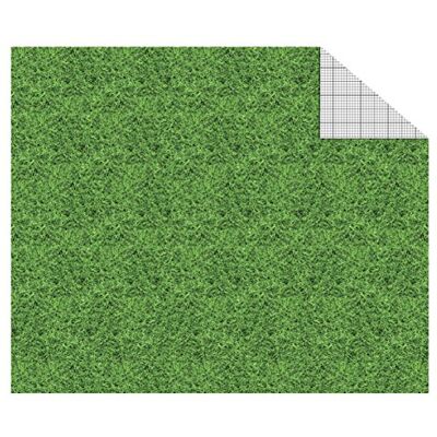 Ursus 11404609 karton fotograficzny do modelarstwa, 300 g/m², 10 arkuszy, DIN A4, trawnik Ursus 11404609 karton fotograficzny do modelarstwa, 300 g/m², 10 arkuszy, DIN A4, trawnik