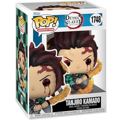 Funko POP! Animation: DS Tanjiro Kamado (Sun Breathing) Demon Slayer kolekcjonerska figurka winylowa pomysł na prezent oficjalny towar zabawki dla dzieci i dorosłych fani anime Funko POP! Animation: DS Tanjiro Kamado (Sun Breathing) Demon Slayer kolekcjonerska figurka winylowa pomysł na prezent oficjalny towar zabawki dla dzieci i dorosłych fani anime