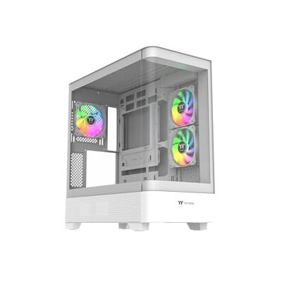 Thermaltake View 290 TG ARGB Snow ATX PC Gehäuse Showcase Design Tempered-Glass Front ARGB Lüfter AIO/Wasserkühlung Support sehr leiser Airflow Hidden-Connector USB 3.0 Thermaltake View 290 TG ARGB Snow ATX PC Gehäuse Showcase Design Tempered-Glass Front ARGB Lüfter AIO/Wasserkühlung Support sehr leiser Airflow Hidden-Connector USB 3.0