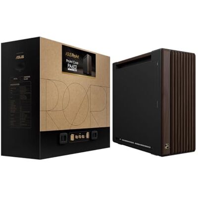 Asus ProArt PA602 Wood Edition Modern Black Obudowa E-ATX z panelem ze szkła hartowanego, kompatybilna z procesorami graficznymi do 440 mm i chłodnicami 420 mm, fabrycznie zainstalowanymi Asus ProArt PA602 Wood Edition Modern Black Obudowa E-ATX z panelem ze szkła hartowanego, kompatybilna z procesorami graficznymi do 440 mm i chłodnicami 420 mm, fabrycznie zainstalowanymi