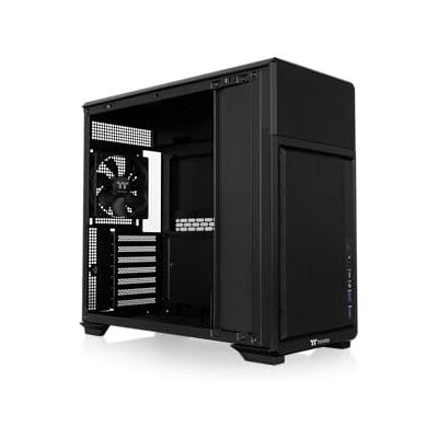 Thermaltake TR300 TG Black Tempered Glass Power Extension Cord 120mm Fan Thermaltake TR300 TG Black Tempered Glass Power Extension Cord 120mm Fan