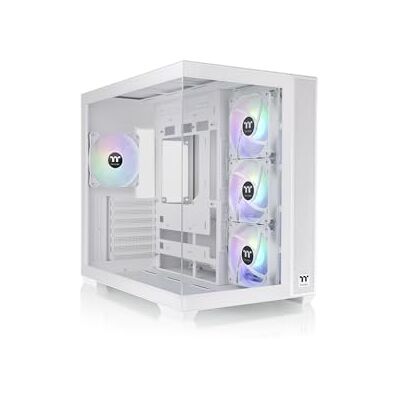 Thermaltake View 380 TG ARGB Mid Tower Chassis Snow Thermaltake View 380 TG ARGB Mid Tower Chassis Snow