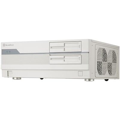 Silverstone Technology SST-FLP01W HTPC ATX Desktop na retro obudowa HTPC, USB Type-C Silverstone Technology SST-FLP01W HTPC ATX Desktop na retro obudowa HTPC, USB Type-C