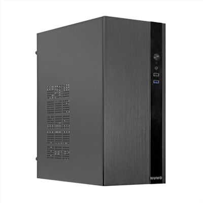 Nuwo Opal ZK150 kompaktowa obudowa PC MicroATX zasilacz 400 W, wentylator 80 mm, obudowa biurkowa mATX Mini Tower USB 3.0 czarna Nuwo Opal ZK150 kompaktowa obudowa PC MicroATX zasilacz 400 W, wentylator 80 mm, obudowa biurkowa mATX Mini Tower USB 3.0 czarna
