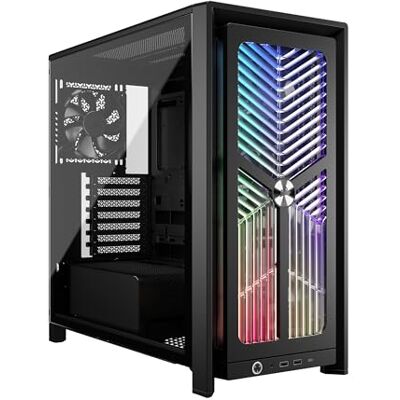 Corsair FRAME 4000X RS modułowa obudowa Mid-Tower ATX PC – panel przedni RGB, 4 x wentylatory RS120 PWM w zestawie, system montażu wentylatora InfiniRail, odwrócony GPU Anti-Sag i obsługa płyty Corsair FRAME 4000X RS modułowa obudowa Mid-Tower ATX PC – panel przedni RGB, 4 x wentylatory RS120 PWM w zestawie, system montażu wentylatora InfiniRail, odwrócony GPU Anti-Sag i obsługa płyty