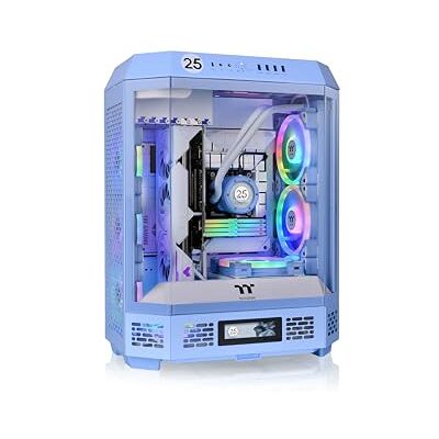 Thermaltake Obudowa Tower 600 Hydrangea Blue Mid-Tower ATX; 3 panele ze szkła hartowanego; wsparcie płyty głównej z ukrytym złączem; obrotowe gniazda PCI-e; CA-1Z1-00MFWN-00; 3 lata Thermaltake Obudowa Tower 600 Hydrangea Blue Mid-Tower ATX; 3 panele ze szkła hartowanego; wsparcie płyty głównej z ukrytym złączem; obrotowe gniazda PCI-e; CA-1Z1-00MFWN-00; 3 lata