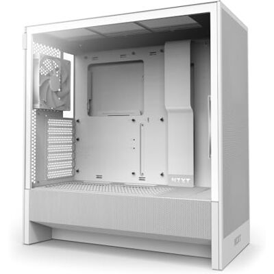 NZXT H5 Flow Kompaktowa Obudowa PC Mid-Tower ATX Biały Kompaktowa obudowa mid-tower z 2 wentylatorami 120mm, obsługą chłodnicy 360mm z przodu i szkłem hartowanym. Świetna na start. NZXT H5 Flow Kompaktowa Obudowa PC Mid-Tower ATX Biały Kompaktowa obudowa mid-tower z 2 wentylatorami 120mm, obsługą chłodnicy 360mm z przodu i szkłem hartowanym. Świetna na start.