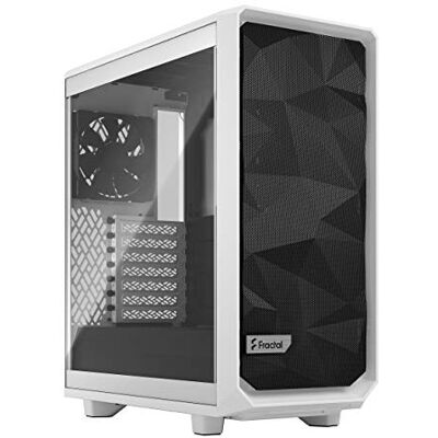 Fractal Design Meshify 2 Compact White TG Clear Tint Midi Tower obudowa gamingowa FD-C-MES2C-05 Fractal Design Meshify 2 Compact White TG Clear Tint Midi Tower obudowa gamingowa FD-C-MES2C-05