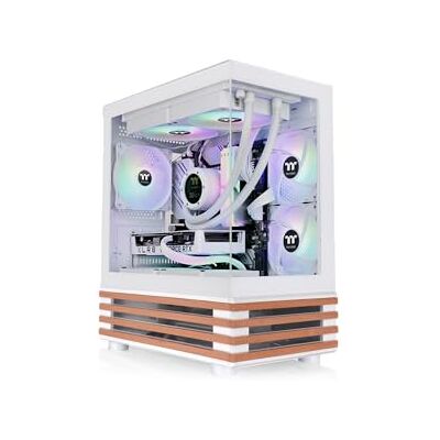 Thermaltake View 170 WS ARGB Mid Tower Chassis Snow Thermaltake View 170 WS ARGB Mid Tower Chassis Snow
