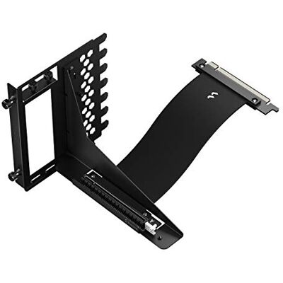 Fractal Design Flex B-20 PCIe Riser kabel z uchwytem do pionowego montażu GPU (20 cm), pionowy GPU, FD-A-FLX1-001 Fractal Design Flex B-20 PCIe Riser kabel z uchwytem do pionowego montażu GPU (20 cm), pionowy GPU, FD-A-FLX1-001