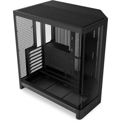 NZXT H6 Kompaktowa Obudowa PC ATX Dwukomorowa Czarny Dwukomorowa obudowa ATX na 10 wentylatorów 120mm i chłodnice 360mm, zgodna z płytami głównymi back-connect. NZXT H6 Kompaktowa Obudowa PC ATX Dwukomorowa Czarny Dwukomorowa obudowa ATX na 10 wentylatorów 120mm i chłodnice 360mm, zgodna z płytami głównymi back-connect.