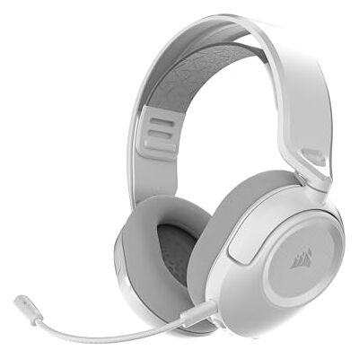 Corsair HS35 v3 bezprzewodowy zestaw słuchawkowy do gier z mikrofonem – 2,4 GHz i Bluetooth (PC/PS5/PS4/Switch/Mac/Mobile), lekki komfort, Dolby Atmos, biały 2,4 GHz i Bluetooth (PC, PS5, PS4, Switch, Mac, urządzenia mobilne), lekki i wygodny, Dolby Atm Corsair HS35 v3 bezprzewodowy zestaw słuchawkowy do gier z mikrofonem – 2,4 GHz i Bluetooth (PC/PS5/PS4/Switch/Mac/Mobile), lekki komfort, Dolby Atmos, biały 2,4 GHz i Bluetooth (PC, PS5, PS4, Switch, Mac, urządzenia mobilne), lekki i wygodny, Dolby Atm