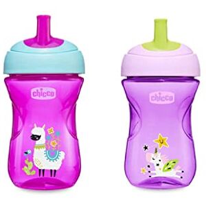 Chicco Kubek Niekapek Advanced 266 ml, Dla Dzieci od 12+ miesięcy, z Odpornym na Przegryzienie Elastycznym Ustnikiem, bez BPA