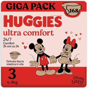 Huggies Ultra Comfort Rozmiar 3 - Pieluchy Huggies Ultra Comfort Rozmiar 3 - Pieluchy
