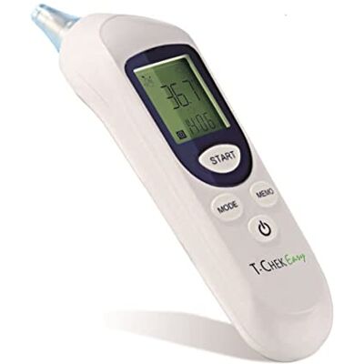 Domotherm 0875 E termometr douszny na podczerwień bez etui ochronnego do pomiaru temperatury ciała w uchu Domotherm 0875 E termometr douszny na podczerwień bez etui ochronnego do pomiaru temperatury ciała w uchu