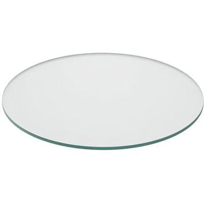 Relaxdays Blat szklany , Ø 40 cm, grubość 8 mm, hartowany ESG, przezroczysty okrągła szyba do stołu i kominka, blat Relaxdays Blat szklany , Ø 40 cm, grubość 8 mm, hartowany ESG, przezroczysty okrągła szyba do stołu i kominka, blat