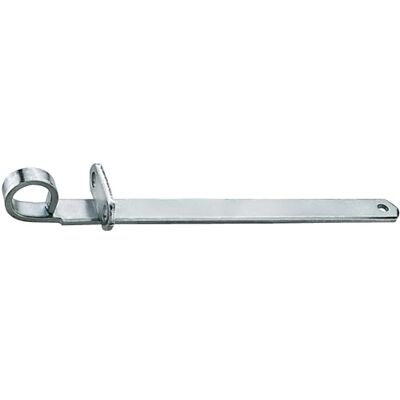 Connex DYB2901441 dźwignia jack 260 x 20 mm lewa i prawa z oczkiem do zamknięcia-ocynkowana/okucie bramy/brama/zawias/okucie do furtek, bram i drzwi / DYB2901441, niebieski ocynkowany Connex DYB2901441 dźwignia jack 260 x 20 mm lewa i prawa z oczkiem do zamknięcia-ocynkowana/okucie bramy/brama/zawias/okucie do furtek, bram i drzwi / DYB2901441, niebieski ocynkowany