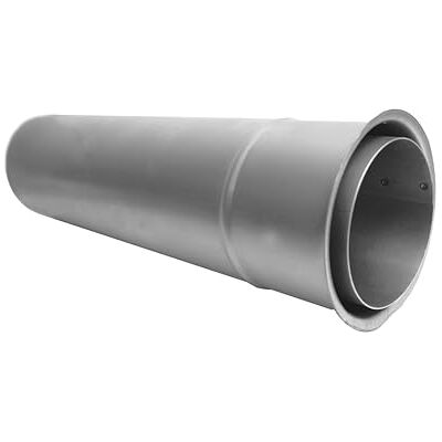 FIREFIX R80/WDV rura do pieca na pellet, 80 mm, uchwyt ścienny, przedłużona FIREFIX R80/WDV rura do pieca na pellet, 80 mm, uchwyt ścienny, przedłużona