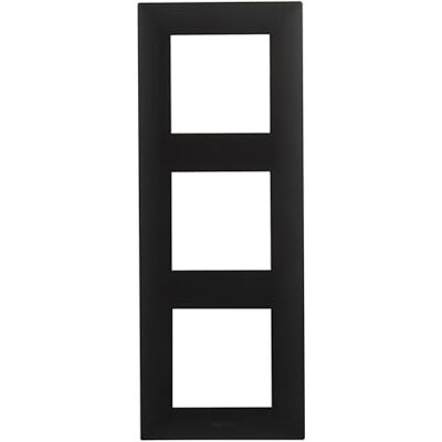 Legrand 398277 Rama potrójna z serii Niloé Step do montażu kompostowalnego kolor antracytowy Legrand 398277 Rama potrójna z serii Niloé Step do montażu kompostowalnego kolor antracytowy