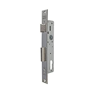 tesa 2210 Zamek Wpuszczany do Profili Metalowych, Rozstaw 35 mm, Wykończenie szary/inox, Profile Aluminiowe i Stalowe, Odwracalna Zapadka tesa 2210 Zamek Wpuszczany do Profili Metalowych, Rozstaw 35 mm, Wykończenie szary/inox, Profile Aluminiowe i Stalowe, Odwracalna Zapadka