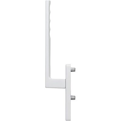 Hoppe TOULON - 253mm biały aluminiowy zewnętrzny klamka do drzwi i okien Hoppe TOULON - 253mm biały aluminiowy zewnętrzny klamka do drzwi i okien
