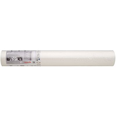 Rasch Tapeta 182804- włóknina renowacyjna, włóknina makulaturowa, tapeta malarska, włóknina gładka w kolorze białym 25,00 m x 0,75 m, 120 g Rasch Tapeta 182804- włóknina renowacyjna, włóknina makulaturowa, tapeta malarska, włóknina gładka w kolorze białym 25,00 m x 0,75 m, 120 g