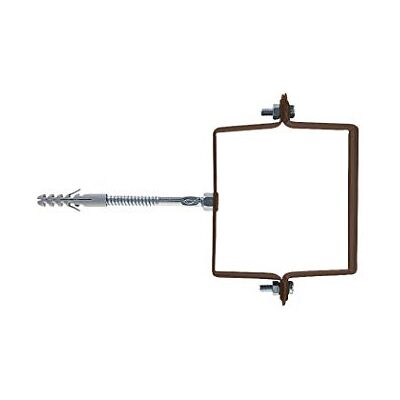 Fischer Kołnierz Zaciskowy SCP-V 100 dla rynny i rur spustowych, Sekcja kwadratowa, ze śrubą i kołkiem Fischer Kołnierz Zaciskowy SCP-V 100 dla rynny i rur spustowych, Sekcja kwadratowa, ze śrubą i kołkiem