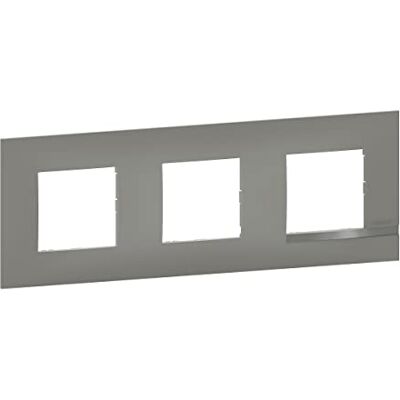 Bticino legrand BTAL9NA3 Tabliczka Alorise Classico 3 stanowiska wykończone chmurą aluminium z obszyciem efektem aluminium-BTAL9NA3 Bticino legrand BTAL9NA3 Tabliczka Alorise Classico 3 stanowiska wykończone chmurą aluminium z obszyciem efektem aluminium-BTAL9NA3