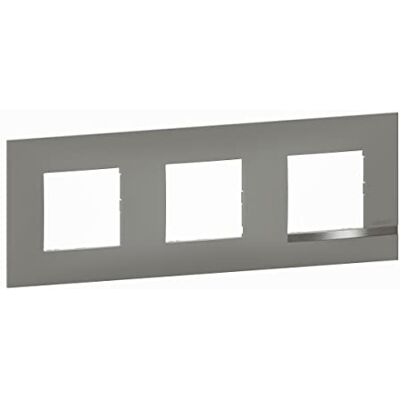 Bticino legrand BTAL9NI3 Tabliczka Alorise Collection Mezzo 3 stanowiska Wykończenie Opalizująca nuta-Efekt aluminium z błyszczącą lamówką -BTAL9NI3 Bticino legrand BTAL9NI3 Tabliczka Alorise Collection Mezzo 3 stanowiska Wykończenie Opalizująca nuta-Efekt aluminium z błyszczącą lamówką -BTAL9NI3