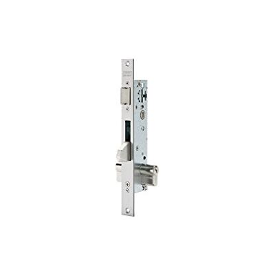tesa 2210BE Zamek Wpuszczany do Profili Metalowych, Rozstaw 25 mm, Wykończenie szary/inox, Profile Aluminiowe i Stalowe, Odwracalna Zapadka tesa 2210BE Zamek Wpuszczany do Profili Metalowych, Rozstaw 25 mm, Wykończenie szary/inox, Profile Aluminiowe i Stalowe, Odwracalna Zapadka