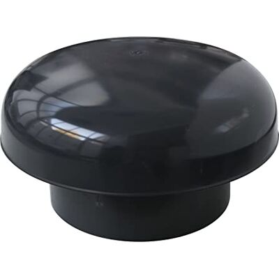 First Plast CDVM200A czapka wentylacyjna z siatką, łupek, średnica wewnętrzna 200 mm First Plast CDVM200A czapka wentylacyjna z siatką, łupek, średnica wewnętrzna 200 mm