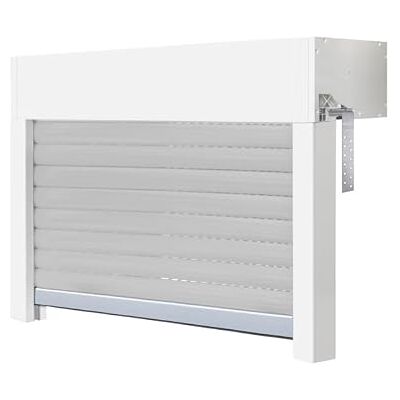 Schellenberg 39047 zestaw rolet nastawnych do okien, system minirolet PCW, 90 x 50 cm, biały/szary, możliwość skrócenia wysokości, szerokości, w zestawie izolacja EPS i akcesoria do samodzielnego Schellenberg 39047 zestaw rolet nastawnych do okien, system minirolet PCW, 90 x 50 cm, biały/szary, możliwość skrócenia wysokości, szerokości, w zestawie izolacja EPS i akcesoria do samodzielnego
