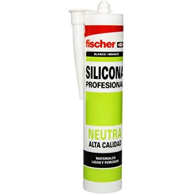 Fischer Silikon, Biały, 300 ml Fischer Silikon, Biały, 300 ml