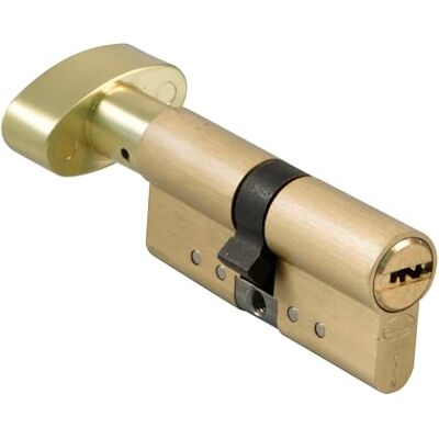 Amig Cylinder zabezpieczający z blokadą drzwiową Cylinder o wysokim poziomie bezpieczeństwa odporny na uderzenia i bumping łącznie z 5 kluczami matowy Wymiary: 90 (45 – 45 mm) Amig Cylinder zabezpieczający z blokadą drzwiową Cylinder o wysokim poziomie bezpieczeństwa odporny na uderzenia i bumping łącznie z 5 kluczami matowy Wymiary: 90 (45 – 45 mm)