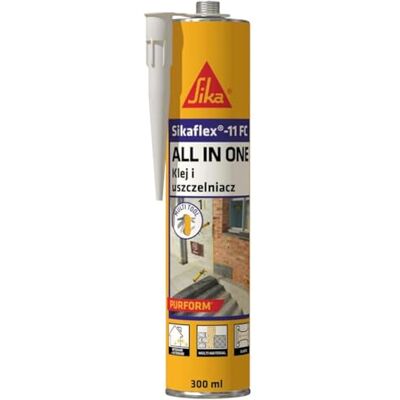 Sika uniwersalny klej/uszczelniacz flex-11FC Purform do użytku wewnątrz i na zewnątrz przyczepność do wielu podłoży beżowy 300 ml Sika uniwersalny klej/uszczelniacz flex-11FC Purform do użytku wewnątrz i na zewnątrz przyczepność do wielu podłoży beżowy 300 ml