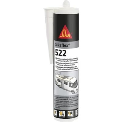 Sika Klej i uszczelniacz flex 522 Caravan Do kamperów i przyczep kempingowych Do użytku wewnątrz i na zewnątrz elastyczny 300 ml Sika Klej i uszczelniacz flex 522 Caravan Do kamperów i przyczep kempingowych Do użytku wewnątrz i na zewnątrz elastyczny 300 ml
