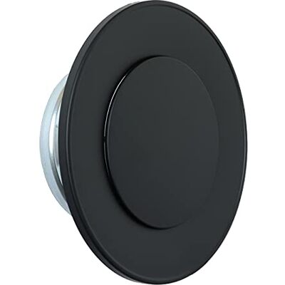 La Ventilazione Wentylacja VLTE150N Okrągły zawór doprowadzający i regulowany strzelanie powietrza, wpuszczany z gniazdkiem ø 150 mm. Kolor czarny. La Ventilazione Wentylacja VLTE150N Okrągły zawór doprowadzający i regulowany strzelanie powietrza, wpuszczany z gniazdkiem ø 150 mm. Kolor czarny.