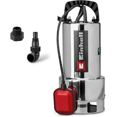 Einhell Pompa do brudnej wody GC-DP 7035 N ECO PLUS (700 W, wydajność tłoczenia 19000 l/h, maks. wysokość tłoczenia 8 m, technologia ECO PLUS, cząstki brudu do 35 mm, przełącznik pływakowy) Einhell Pompa do brudnej wody GC-DP 7035 N ECO PLUS (700 W, wydajność tłoczenia 19000 l/h, maks. wysokość tłoczenia 8 m, technologia ECO PLUS, cząstki brudu do 35 mm, przełącznik pływakowy)