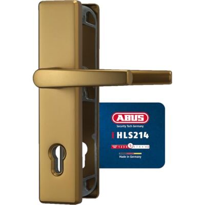 ABUS Okucie ochronne drzwi HLS214 F4 z dwustronnym klamką, 08301 ABUS Okucie ochronne drzwi HLS214 F4 z dwustronnym klamką, 08301