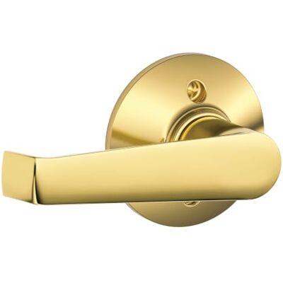 SCHLAGE Elan Blokada nieobracająca się, jasny mosiądz (F170 ELA 605) SCHLAGE Elan Blokada nieobracająca się, jasny mosiądz (F170 ELA 605)