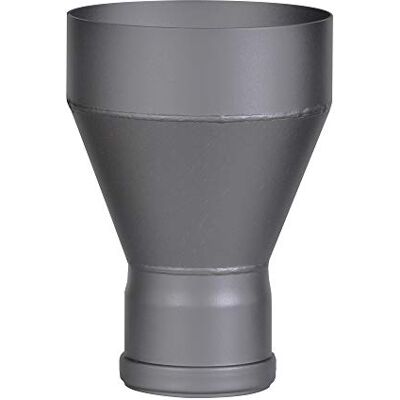 FIREFIX O100/B4 RD150/Ü10 rura dymowa, czarna FIREFIX O100/B4 RD150/Ü10 rura dymowa, czarna